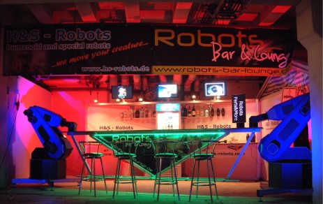 Robot Bartender and robot bar for hire